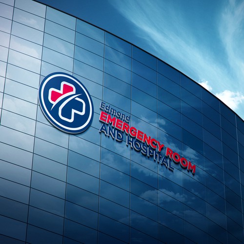 Modern logo for Edmond Emergency Room & Hospital