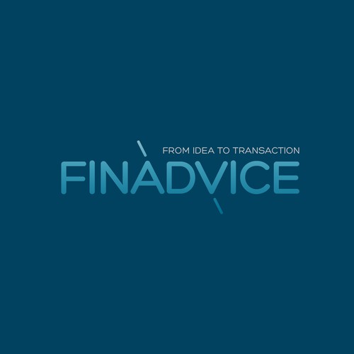 logo and business card for Finadvice