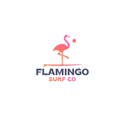 Logo for Flamingo Surf Co