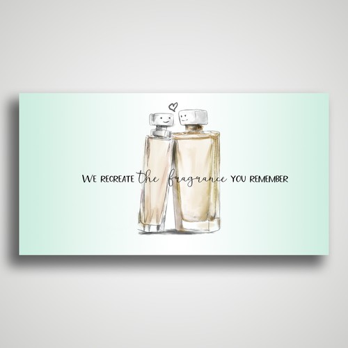 Facebook-Ad Design for a Perfume Manufacturer