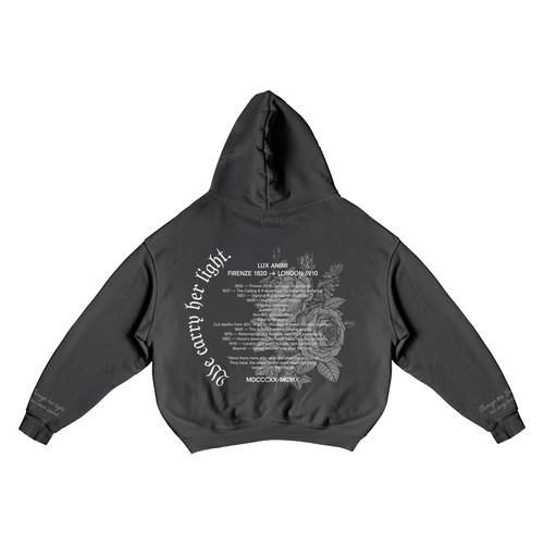 Historical streetwear hoodie