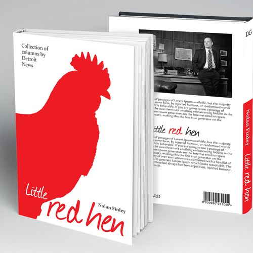Book cover Little red hen by Nolan Finly 2