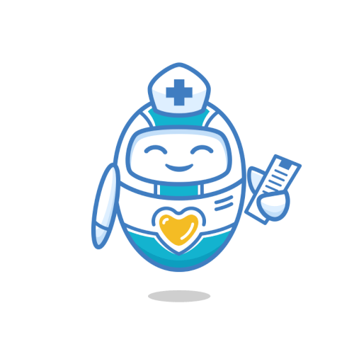 Animated logo for AI-Powered personal healthcare companion