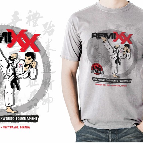 Taekwondo Tournament unisex t-shirt 