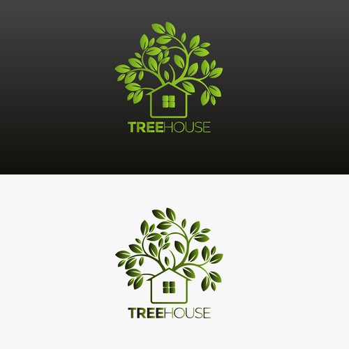 Tree House Logo Design