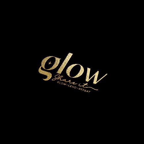 Glow Share It Logo Design