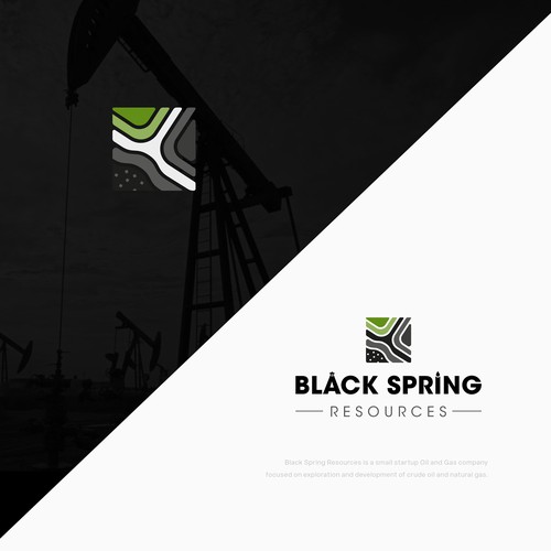 Logo for a oil and gas startup