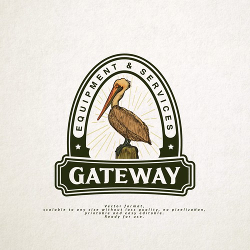 Vintage logo for -Gateway Equipment & Services