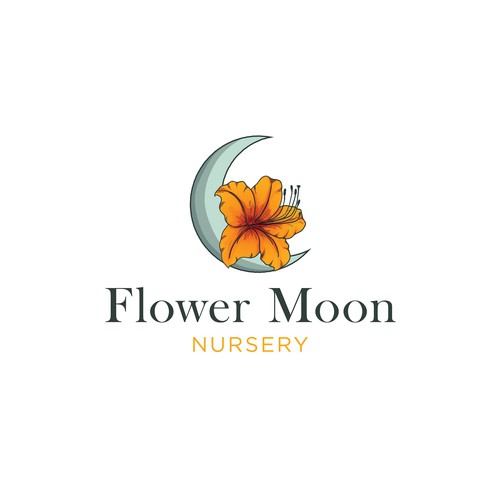 Color rich logo for plant nursery