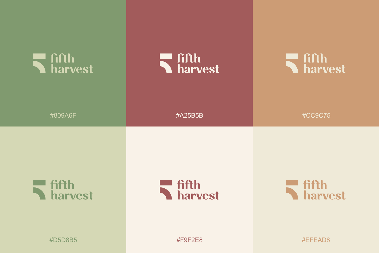 New logo and brand guide for vertical farming startup