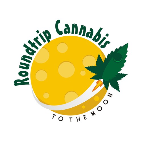 logo concept for roundtrip cannabis
