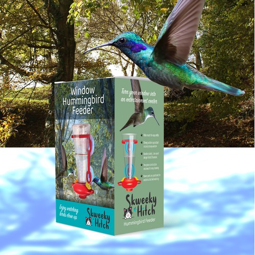 Bird feeder box design