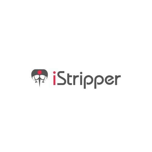 Logo for online striptease service