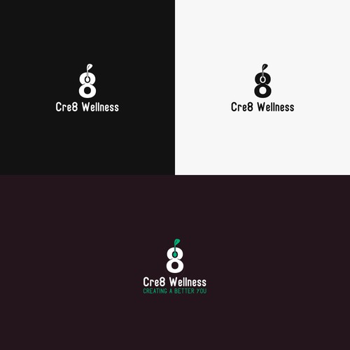 Logo concept for wellness supplements brand