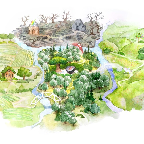 Children`s book illustrations - "AriValiente"