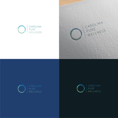 logo concept for carolina pure wellness