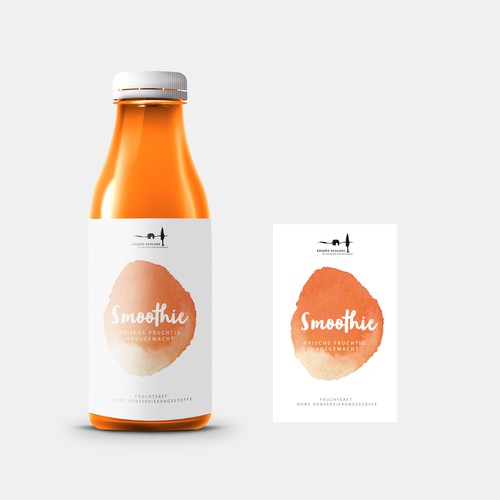 Smoothie Label Design