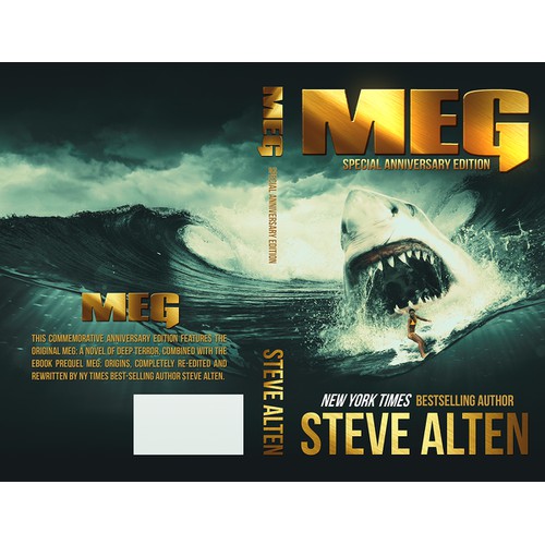 Book Cover - MEG  (subtitle:  Special Anniversary Edition)