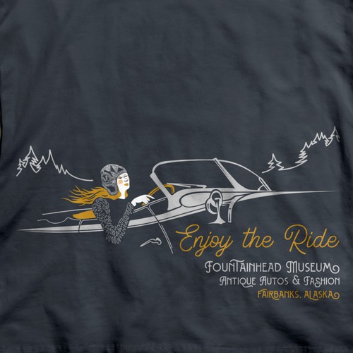 Auto Museum Female T-shirt