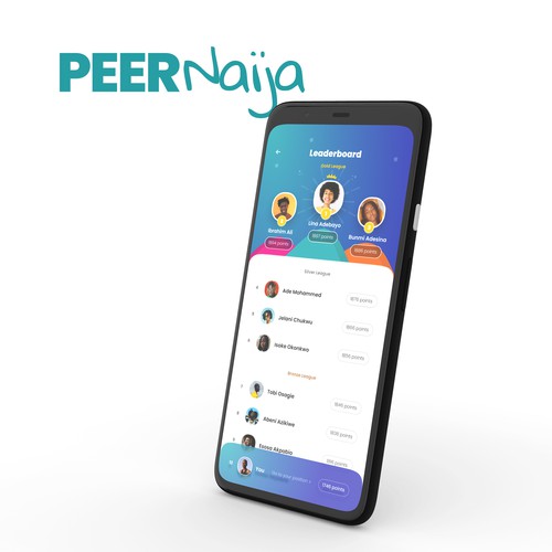 Mobile app for teens