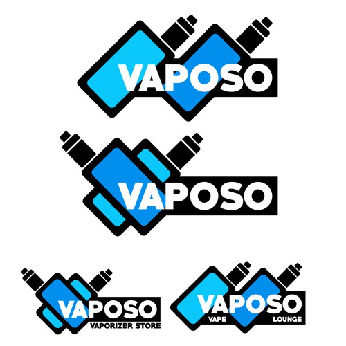 Logo Design for Vaposo Vaporizer Store