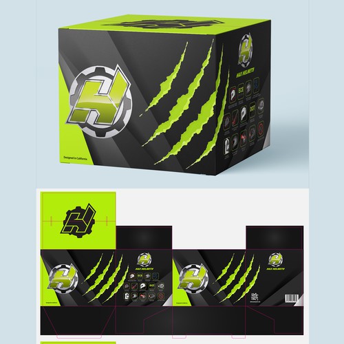 Bike helmet packaging