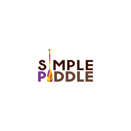 Bold and Simple Logo for Simple Paddle