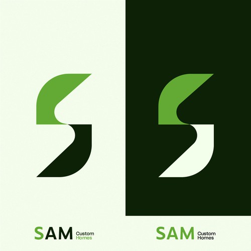 Logo geometrical design idea 