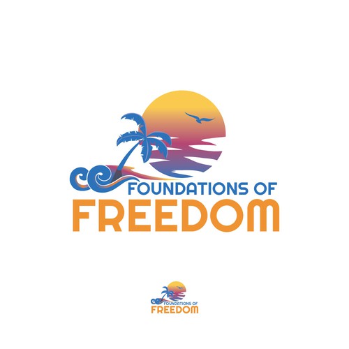 Logo Design For FOUNDATION OF FREEDOM