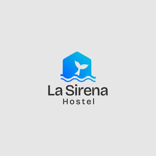 La Sirena Hostel Logo Design