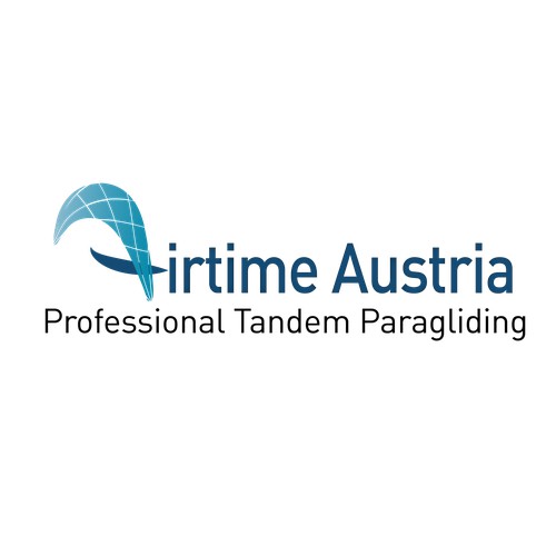 logo concept for tandem paragliding