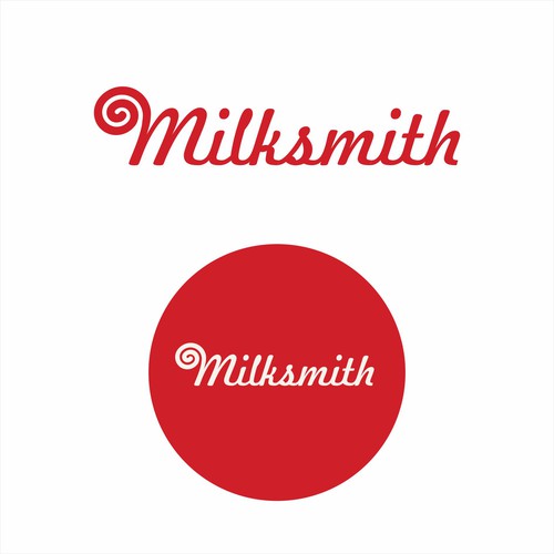 Milksmith - Ice cream store logo