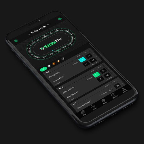 Moneyline App Design