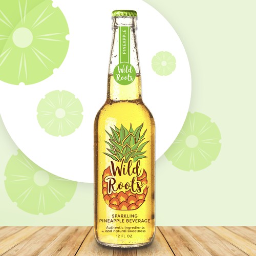 Wild Roots label design
