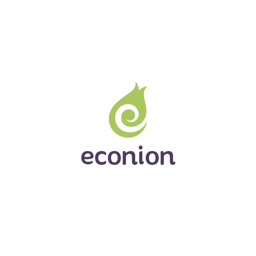 Simple logo design for a eco friendly grown onions