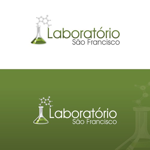 New logo and business card wanted for Laboratório São Francisco