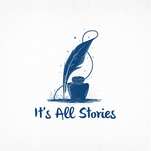 Design a logo for a storytelling company
