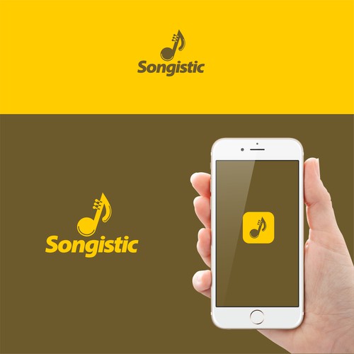 Logo for a musical app