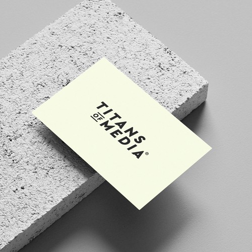 Titans of Media business card