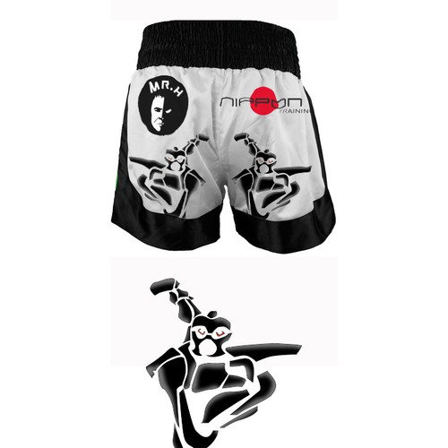 Muay Thai Team Shorts Design