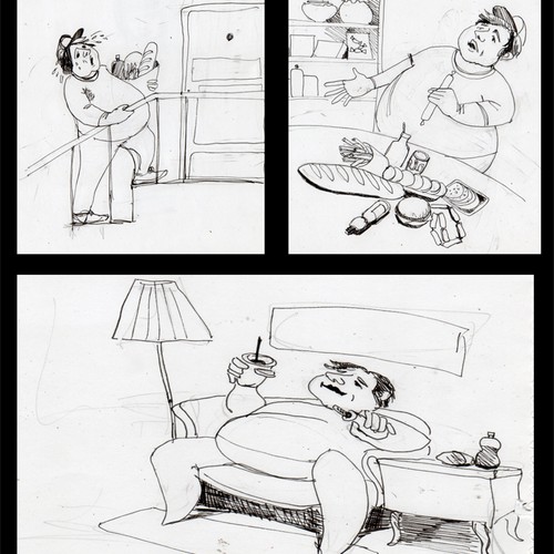Create engaging character-driven illustrations for a new book for people with learning disabilities