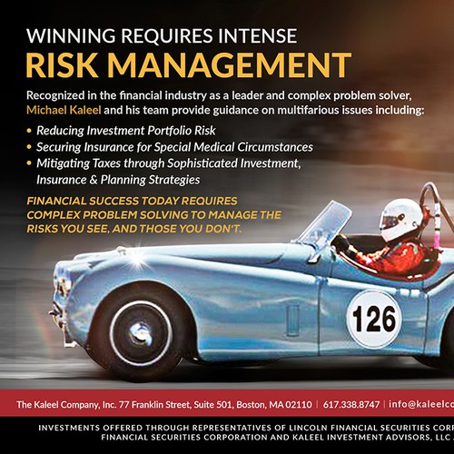 Financial Advisor Racin AD