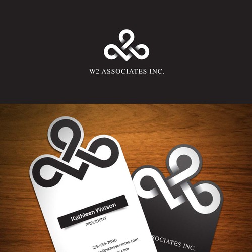 New logo and business card wanted for W2 Associates Inc.