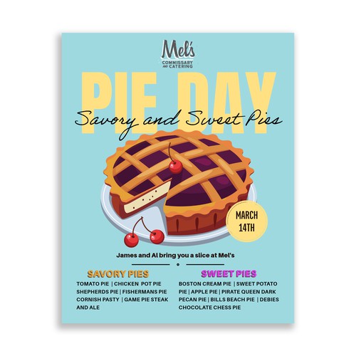 Digital Design for Pie Day 