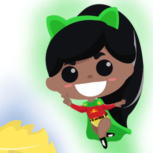 Create 4 superhero's for little learners to engage with at my early learning studio