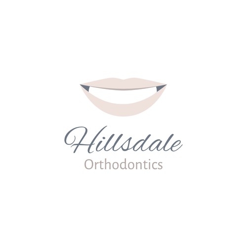 A modern logo for an orthodontic office