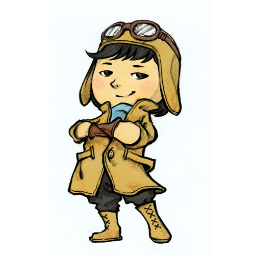 Design Quirky Adventure Kid Character.