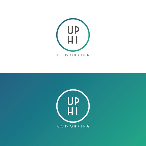 Simple, fun logo for coworking space