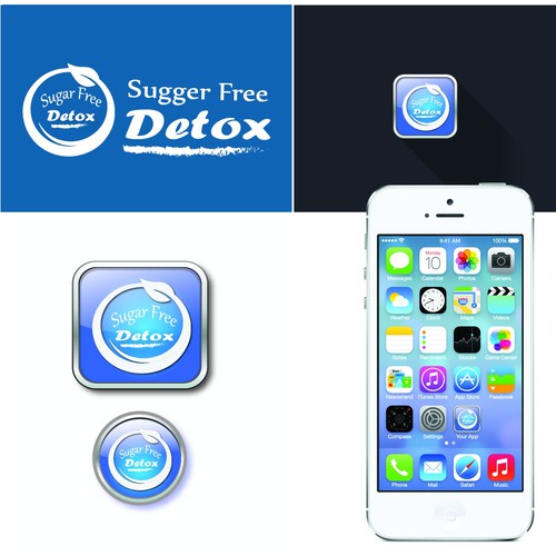 Sugar-Free Detox Logo for iPhone App