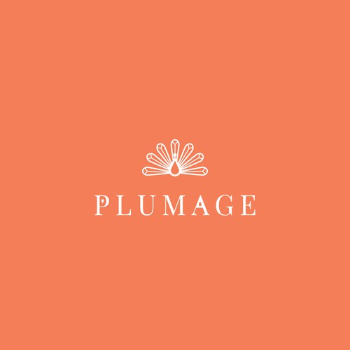Plumage Concept Logo